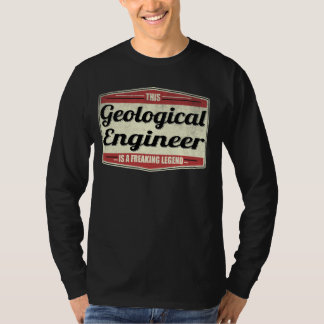 Grappig beroep citaat Geologisch Ingenieur T-shirt