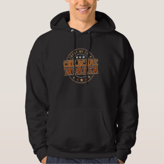 Grappig beroep citaat in een kinderopvang werkneme hoodie