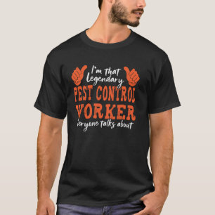 Grappig beroep citeert legendarische ongediertebes t-shirt