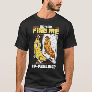 Grappig beroep op Banana Foodie Fruit Peel Pun Jok T-shirt