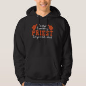 Grappig beroep Quote Legendarische Priester 1 Hoodie (Voorkant)