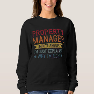 Grappig beroep Quote Property Manager Trui