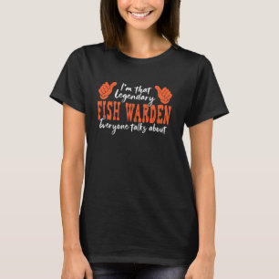 Grappig Beroepscitaat Legendarische Visserij Opsla T-shirt