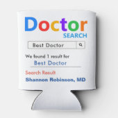 Grappig Best Doctor Gift Blikjeskoeler (Achterkant)