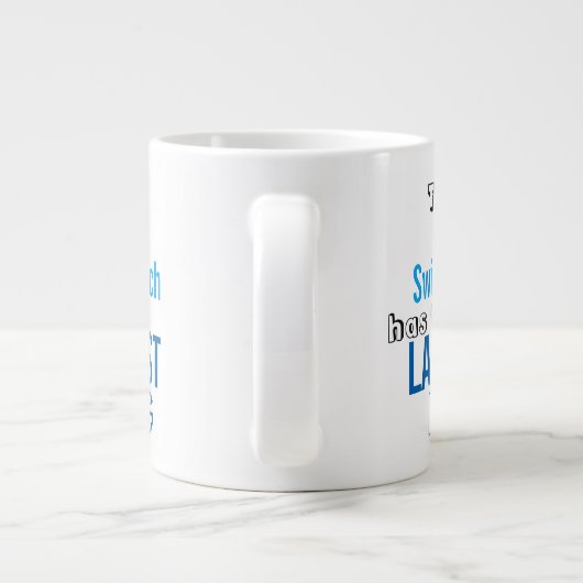 Grappig Best SWIM COACH Big Mok Coaching Quote (Achterkant)