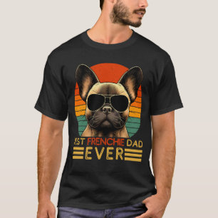 Grappig Beste Franse vader Ooit Franse Bulldog Eig T-shirt