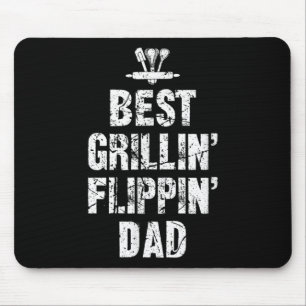 Grappig Beste Grillen Flipping Dad BBQ Meat Grill Muismat