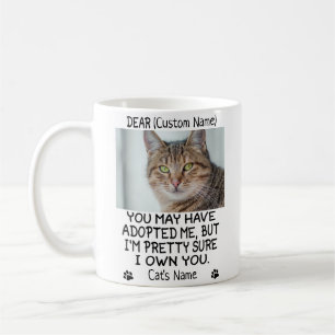 Grappig Beste kat, gepersonaliseerde kat's foto en Koffiemok