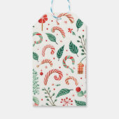 Grappig Beste Kerstman Schattigee Kerst Cadeaulabel (Achterkant)