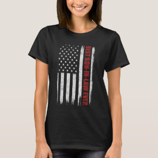 Grappig beste schoonzoon ooit, Amerikaanse vlag zo T-shirt
