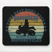 Grappig beste vader vaders dag cadeau muismat (Voorkant)