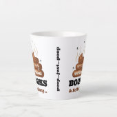 Grappig Beste Vriend Boek Liefhebbers Verjaardag L Latte Mok (Voorkant)