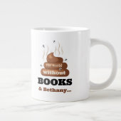 Grappig Beste Vriend Boek Lovers Bookish Gift Mok (Rechts)