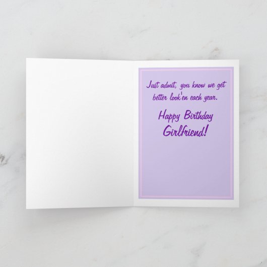 Grappig Beste Vriend Verjaardag Kaart (Binnen)