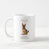 Grappig beter dan koffie Duitse herder Koffiemok (Links)