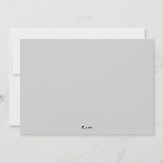 Grappig Beter Laat dan Nooit Vakantie Kaart (Achterkant)