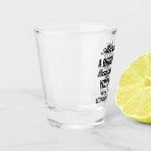 Grappig beter om veilig te zijn dan nuchter shot glas (Links)