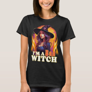 Grappig betoverend Ik ben een slechte heks voor Ma T-shirt