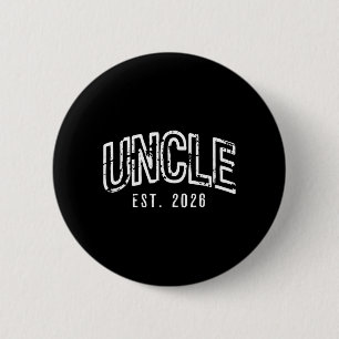 Grappig Bevorderd tot Nieuwe Oom Geschat 2026 Eers Ronde Button 5,7 Cm