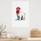 Grappig Bewaar de Pollo Beer Wall Art Poster (Keuken)