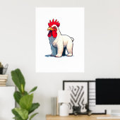 Grappig Bewaar de Pollo Beer Wall Art Poster (Thuiskantoor)