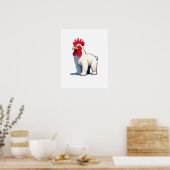 Grappig Bewaar de Pollo Beer Wall Art Poster (Keuken)