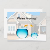 Grappig Bewegend Bericht Briefkaart Sjabloon (Voorkant / Achterkant)