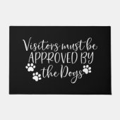 Grappig - bezoekers moeten worden goedgekeurd door deurmat (Voorkant)
