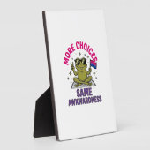 Grappig Bi Kikker Pride T-shirt ontwerp_1 Fotoplaat (Zijkant)