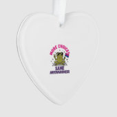 Grappig Bi Kikker Pride T-shirt Ontwerp_1 Ornament (voorkant)