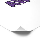 Grappig Bi Kikker Pride T-shirt ontwerp_1 Perfect Poster (Hoek)