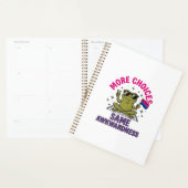 Grappig Bi Kikker Pride T-shirt Ontwerp_1 Planner (Display)