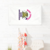 Grappig Bi Kikker Pride T-shirt ontwerp_1 Spandoek (Insitu)