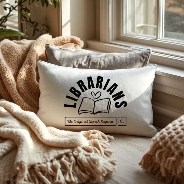 Grappig Bibliothecaris Humor Boekliefhebbers Cadea Kussen (Creator heeft geüpload)