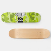Grappig Bier : 30, felgroene camo, camouflage Persoonlijk Skateboard (Horizontaal)