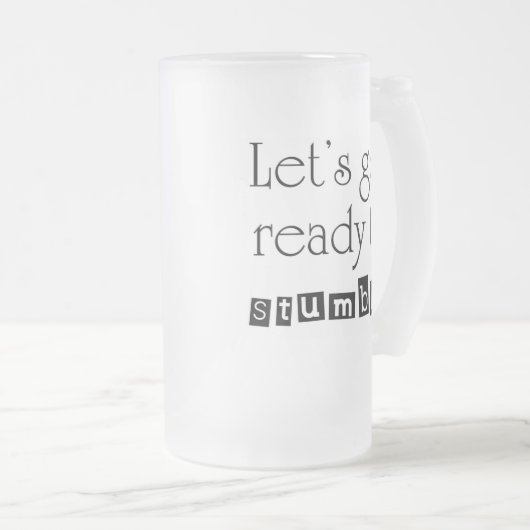 Grappig bier drink gezegden grap steins geschenken matglas bierpul (Voorkant rechts)