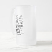 grappig bier drink woordkunst matglas bierpul (Voorkant links)