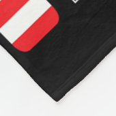 Grappig bier drinken Usa vlag 4 juli  Fleece Deken (Hoek)