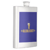 Grappig bier en Ale Heupfles (Rechts)