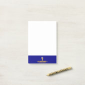 Grappig bier en ale post-it® notes (Op bureau)
