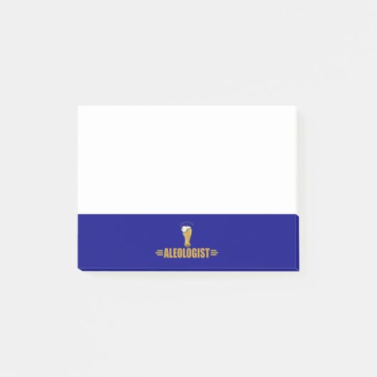 Grappig bier en ale post-it® notes (Voorkant)