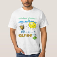 GRAPPIG! Bier en Golfen - Weekend Forecast T-Shirt