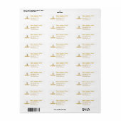 Grappig Bier Etiket (Full Sheet)
