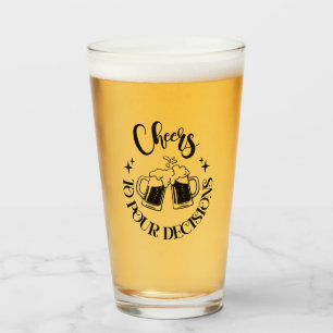 Grappig Bier Glas