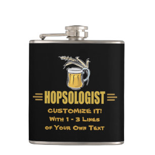 Grappig Bier Heupfles