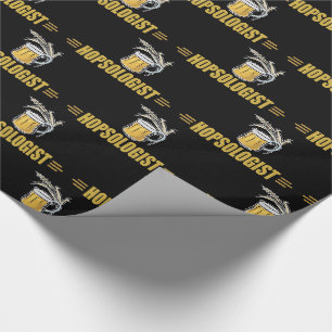 Grappig Bier Hoppen Brouwen Maken Drank Humoristis Cadeaupapier