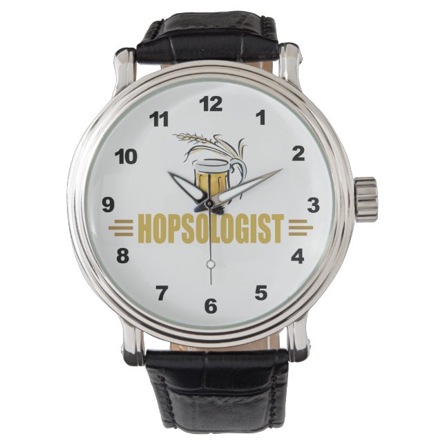 Grappig Bier Horloge (Voorkant)