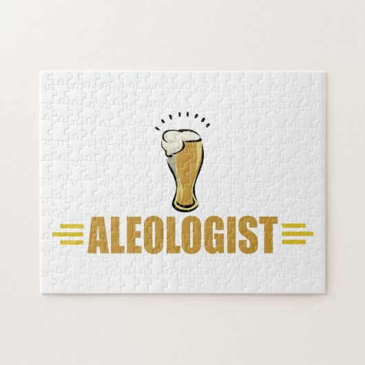 Grappig Bier Legpuzzel (Horizontaal)