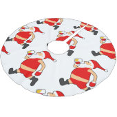 grappig bier santa kerstmis kerstboom rok (Gekanteld)