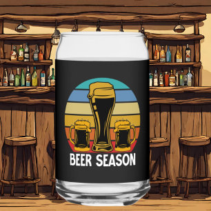 Grappig bier Seizoen woord kunst Blikvorm Glas